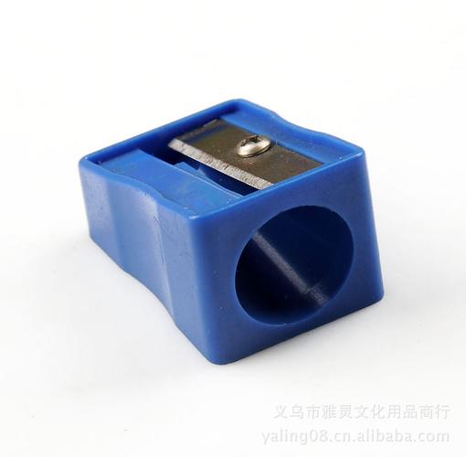 义乌学生用品文具批发 爆款塑料斜面单孔卷笔刀yl削笔器实测